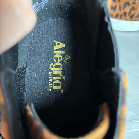 Alegria Leopard Patterned Slip-Ons - Picture 7 of 7